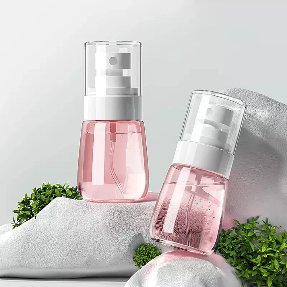 Mini Refillable Fine Mist Spray Bottle – Travel-Size, Leak-Proof, BPA-Free for Hair, Face & Travel