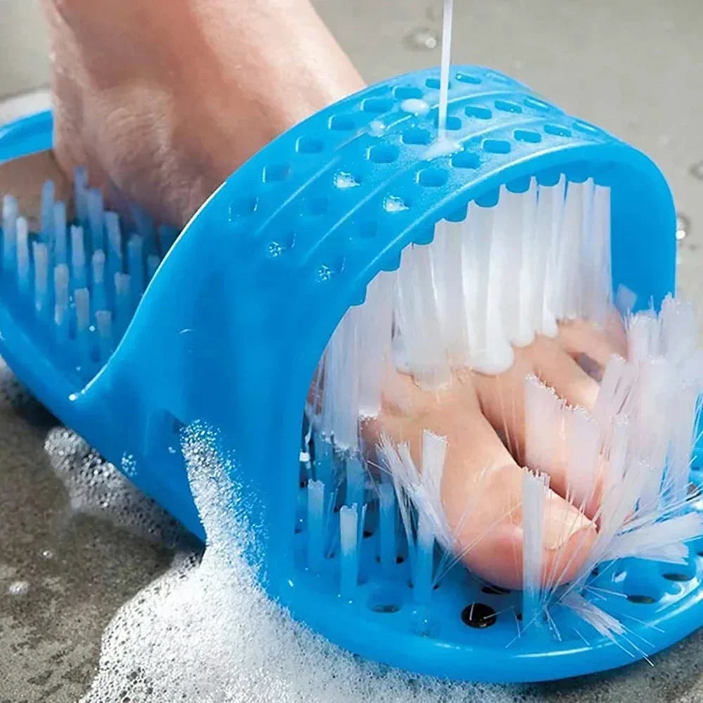 Shower Foot Scrubber Massager – Spa Exfoliating Foot Brush & Dead Skin Remover for Bathroom