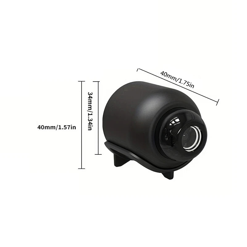Watch Over What Matters — X5 Mini WiFi Surveillance Camera | 1080P Full HD, Night Vision, Motion Detection, Wireless, Lightweight