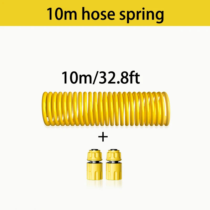 Telescopic Car Wash Gun with High-Pressure Nozzle – Extension Hose Set for Pressure Cleaner, 10m–20m Options