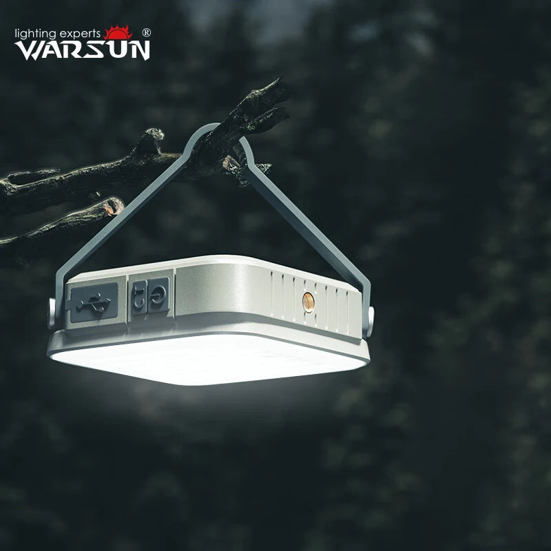 Warsun SMD Rechargeable Camping Work Light – Portable Outdoor Hanging Fill Light for Maintenance & Camping