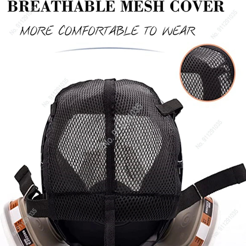 6800 Full Face Chemical Gas Mask Respirator