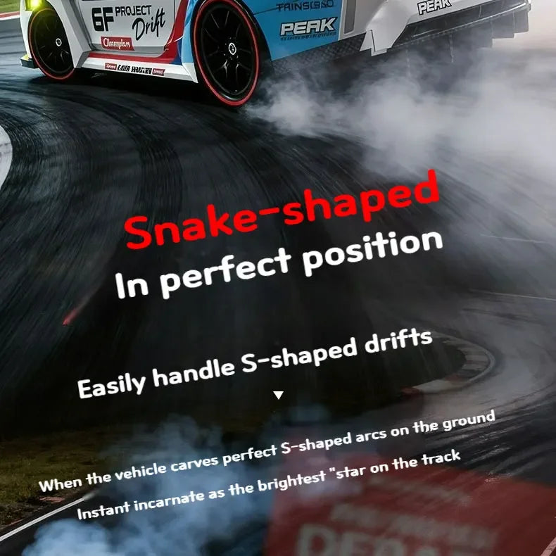 1:24 Scale 4WD RC Drift Car – High Speed Electric Racing Car for Kids & Adults