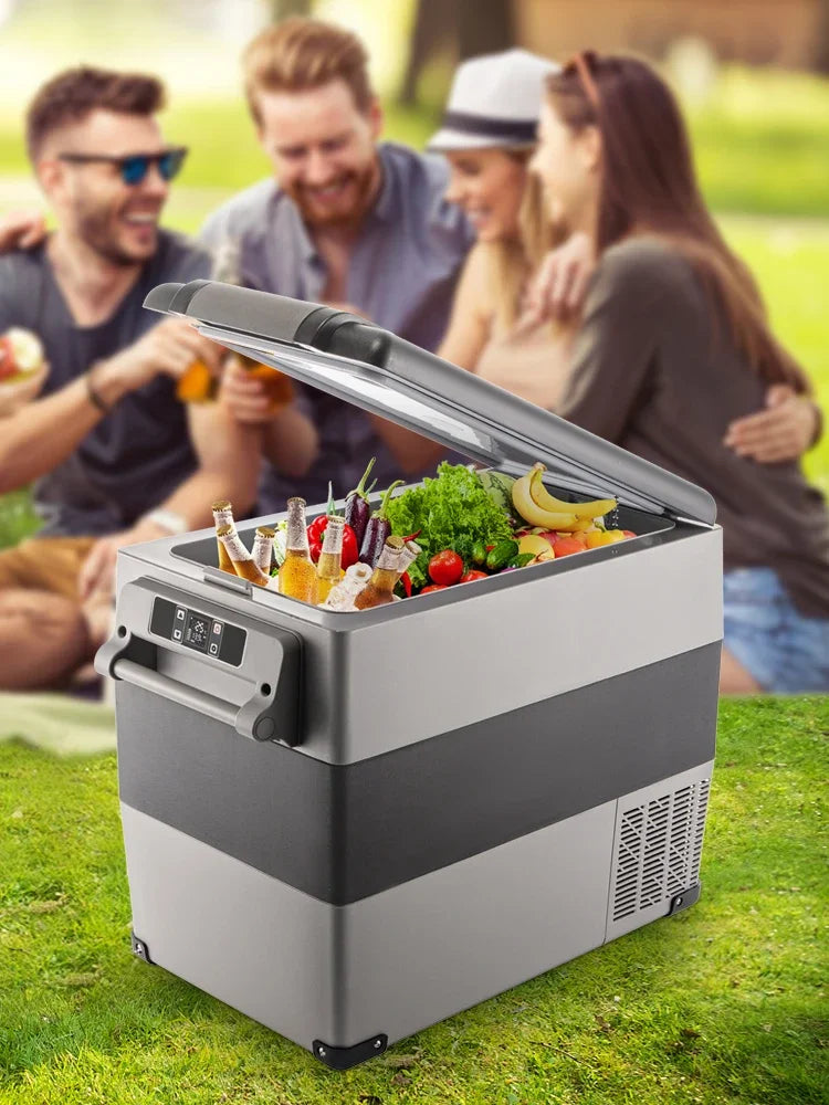 SIHAO Car Refrigerator — 20L 22L 35L 45L 55L Portable Compressor Mini Fridge Freezer DC 110-240V for Camping & Ice Box
