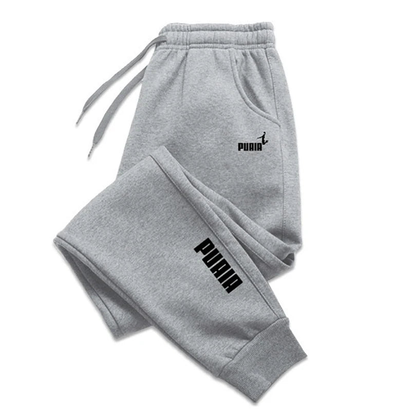 Men's Harajuku Print Jogging Pants | Solid Color Sweatpants Fitness Running Home Trousers