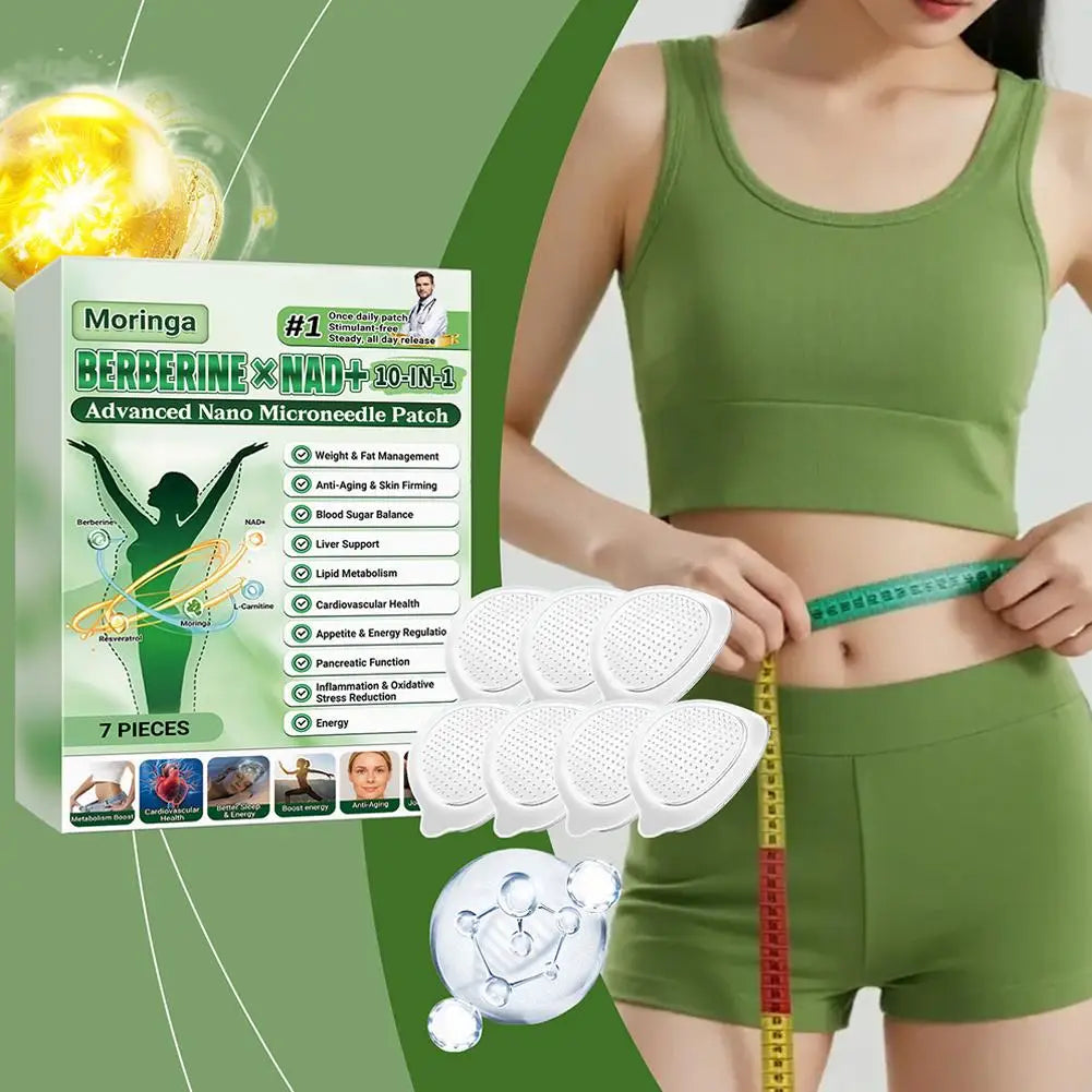 Nano Microneedle Body Patch – 7-Piece Skin Smoothing & Line Reducing Set