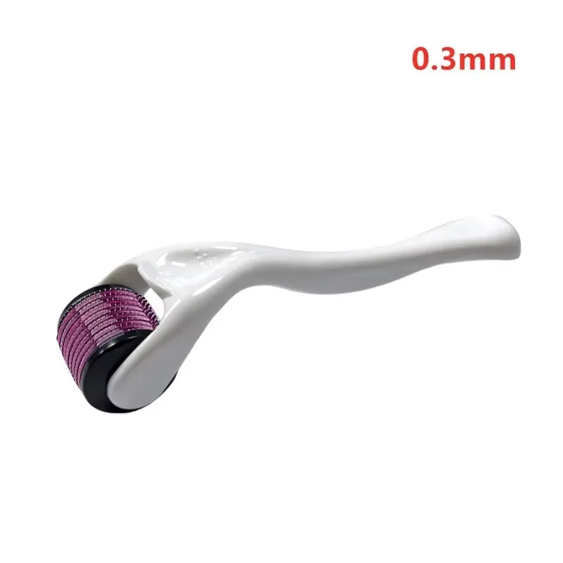 540-Needle Derma Roller — Microneedling for Face & Hair