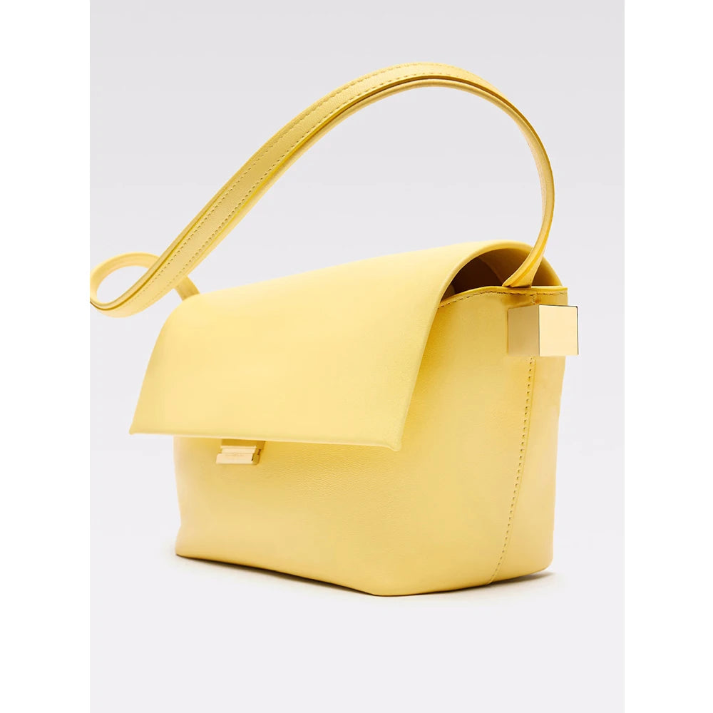 Luxury Soft PU Leather Flap Shoulder Bag – Fashion Designer Evening Clutch Handbag for Women
