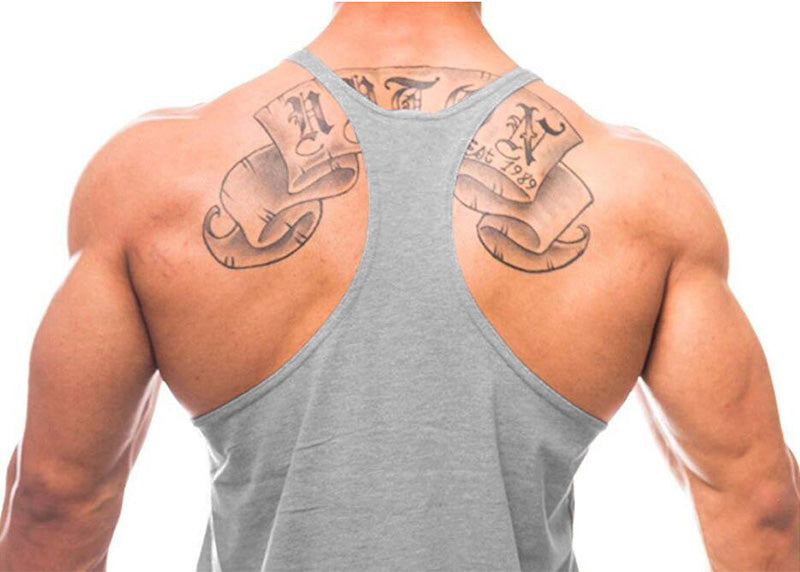 Men's Sleeveless Gym Tank Top — Athletic Training Vest