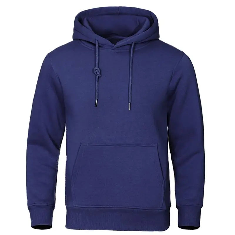 Men's Fleece Pullover Hoodie — Classic Everyday Sweatshirt