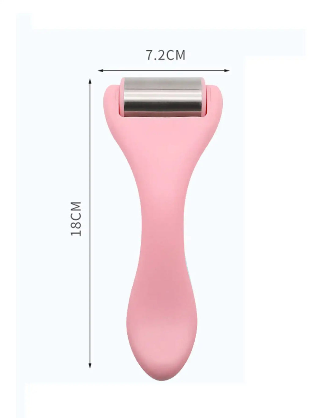 Ice Roller Face Massager – Skin Tightening, Firming & Puffiness Relief Tool with 50 Ice Beads