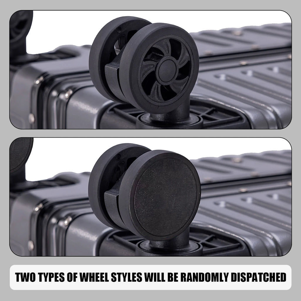 Aluminum Frame Trolley Luggage – USB & Combination Lock