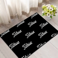 Fashion Logo Brand Area Rug – Anti-Slip, Fade-Resistant Floor Mat for Bedroom, Hallway & Balcony, 4 Colors & 7 Sizes