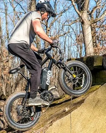 Qlife Racer Electric Bike for Adults – 21-Speed Mountain Ebike, 750W Motor, 40-Mile Range