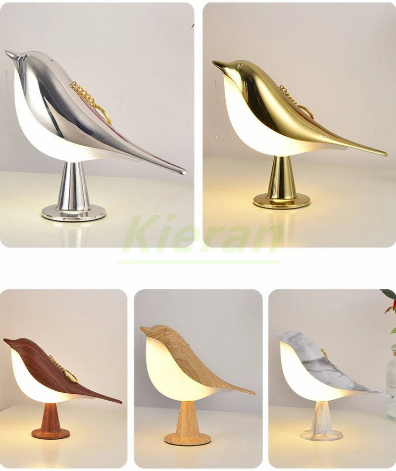 Bird Touch Lamp – Dimmable Tricolor Lighting