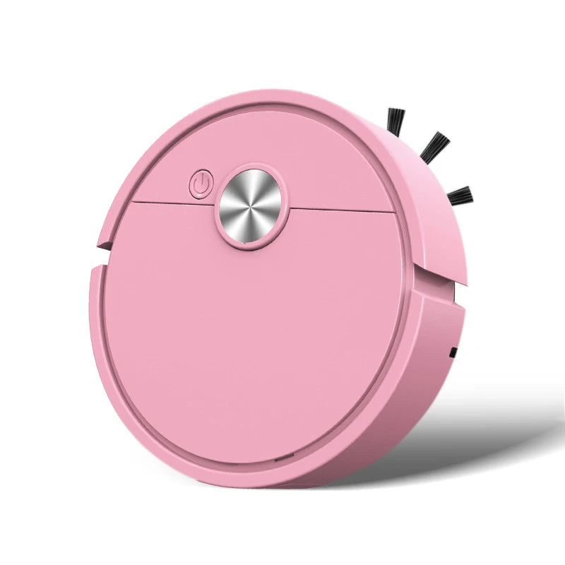 2026 Model 5-in-1 Smart Sweeping Robot Vacuum – USB Charging Auto Sweep, Mop & Suction