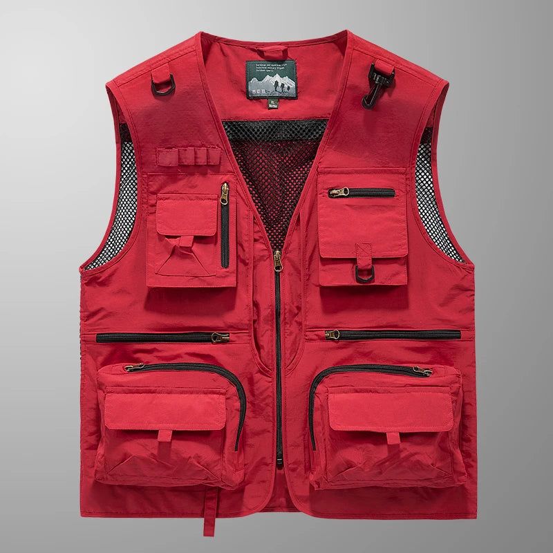 Men's Fashion Vest — Sleeveless Layering Piece for Casual & Streetwear
