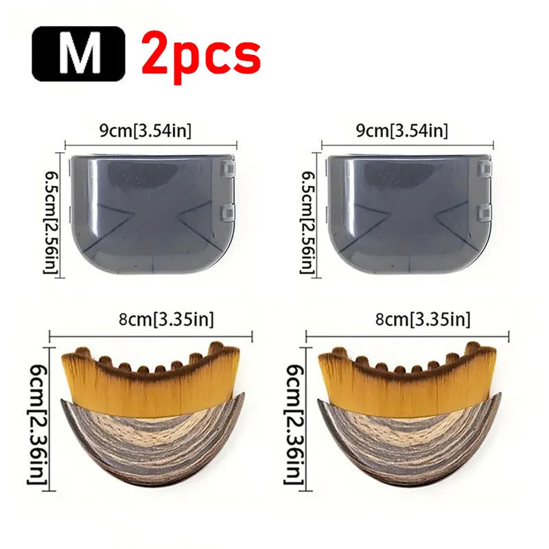 Lymphatic Contour Face Brush – Ergonomic Sculpting & Drainage Massager for Defined Skin