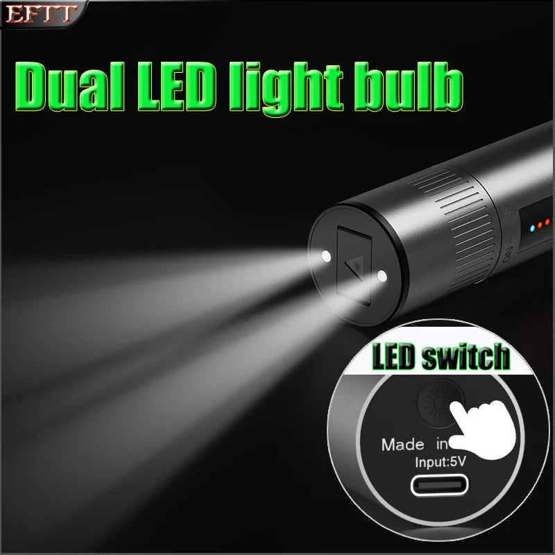 VFL Fiber Optic Cable Tester – Visual Fault Locator Laser Pen 1800mAh 15mW