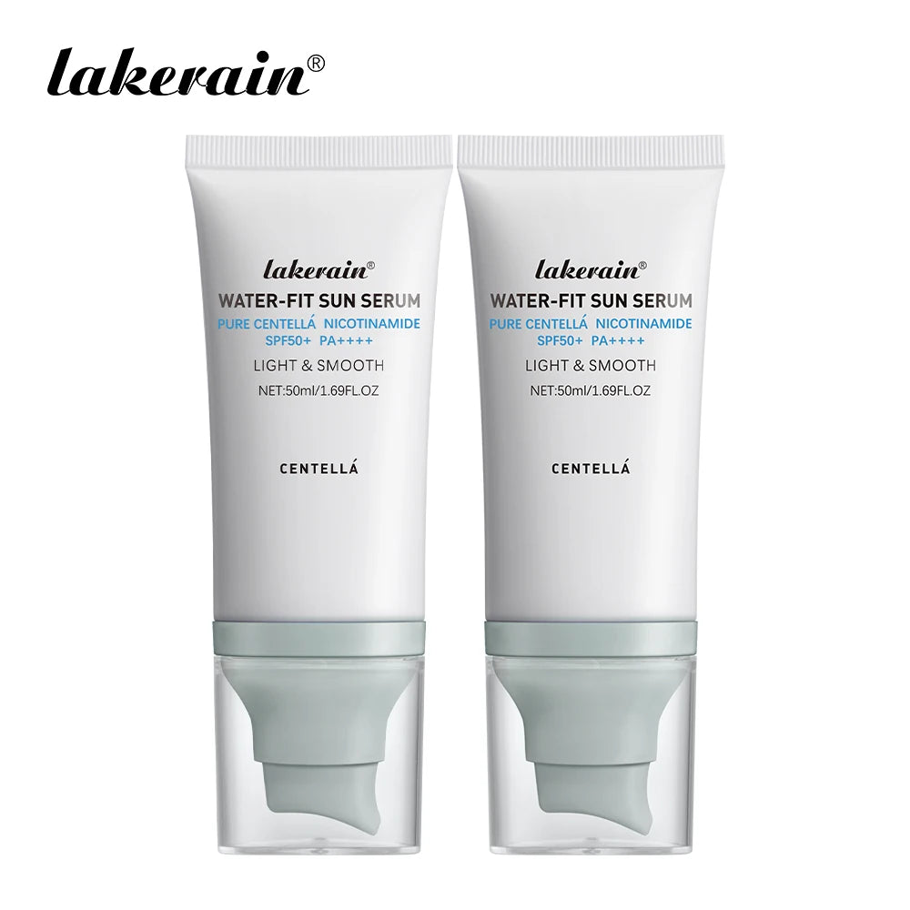 SPF50 Water-Fit Sun Serum – Lightweight Korean Sunscreen with Moisturizing & Oil Control