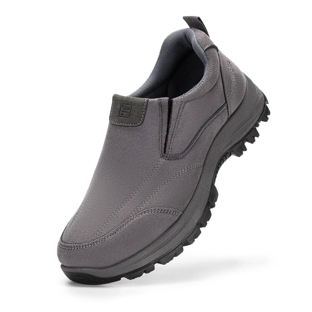 Men's Slip-On Loafers – Lightweight Business Casual Shoes with Arch Support