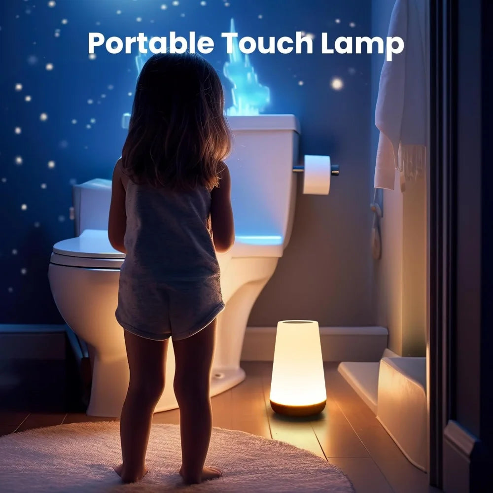 RGB Touch Lamp – 13 Colors & Adjustable Brightness