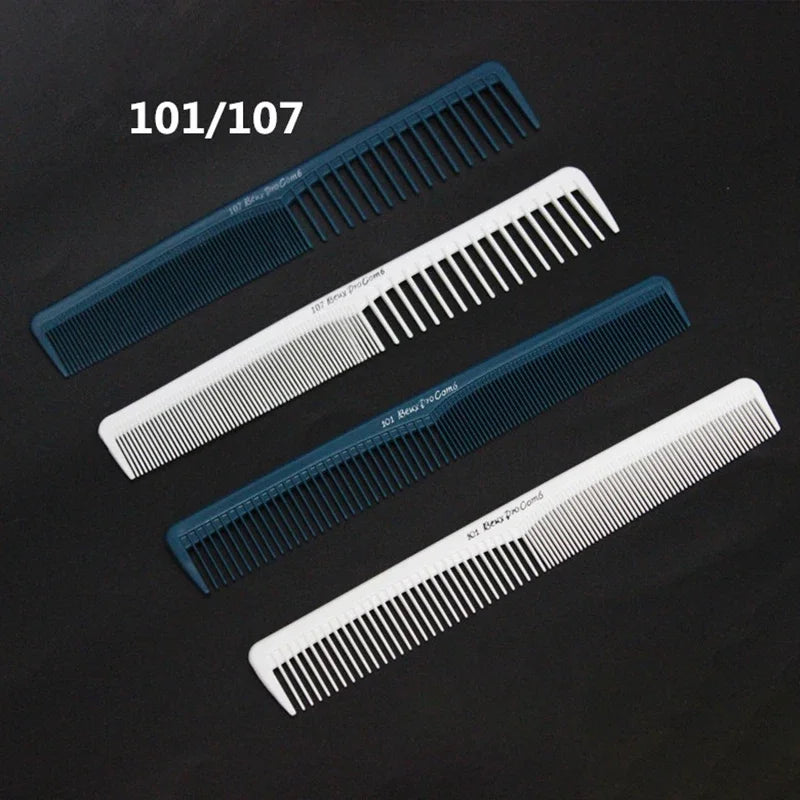 Professional Hair Cutting Comb – Anti-Static Fine Tooth Flat Head Barber Salon Tool