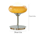 Bauhaus Glass Lamp – Red & Yellow Table or Floor