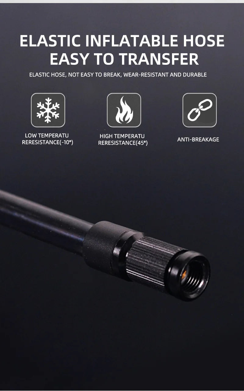 ThinkRider Pocket Bike Tire Pump with Digital Display