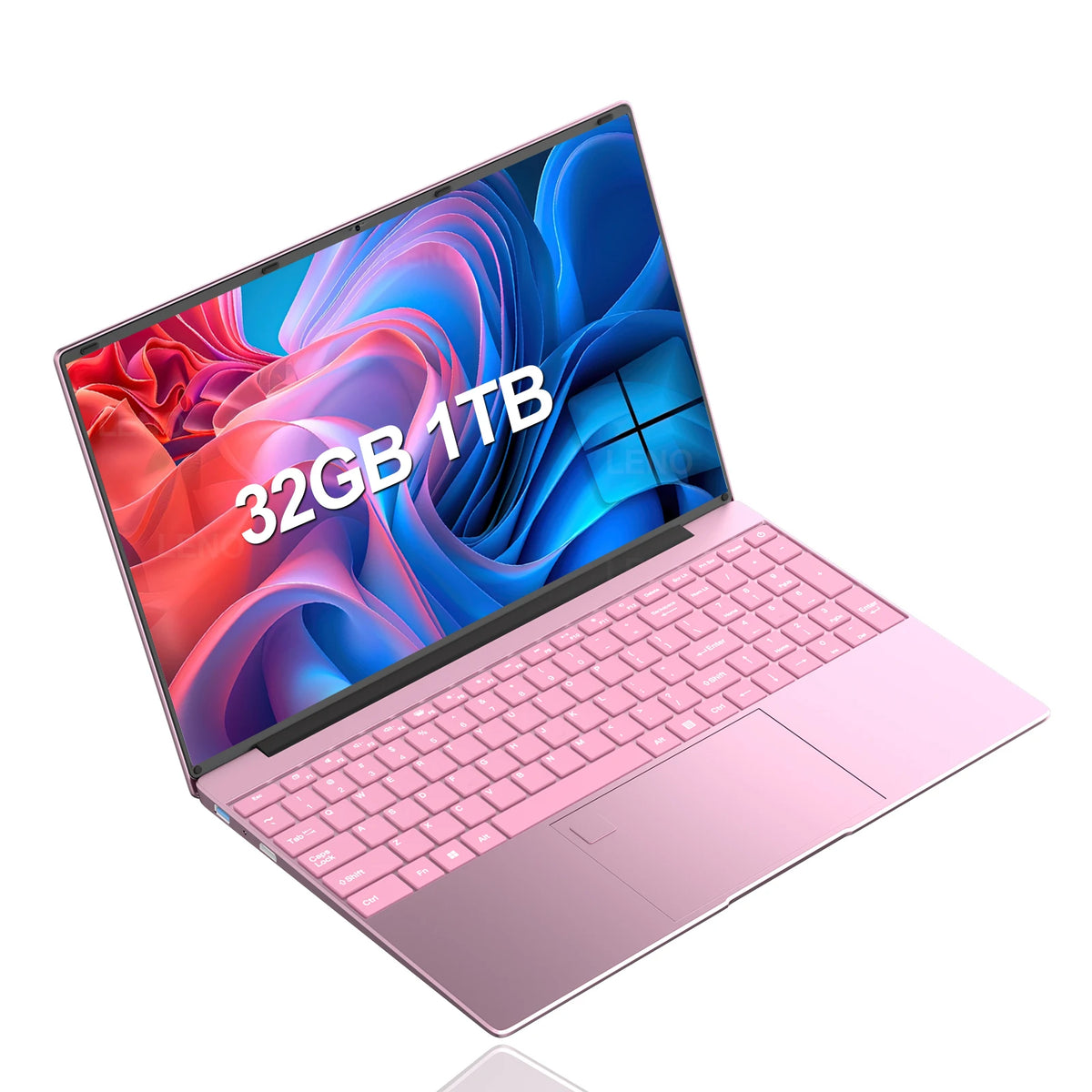 15.6" Intel Slim Laptop – Backlit Keyboard, Up to 32GB DDR4, 2TB SSD, 3 Colors, Windows 11