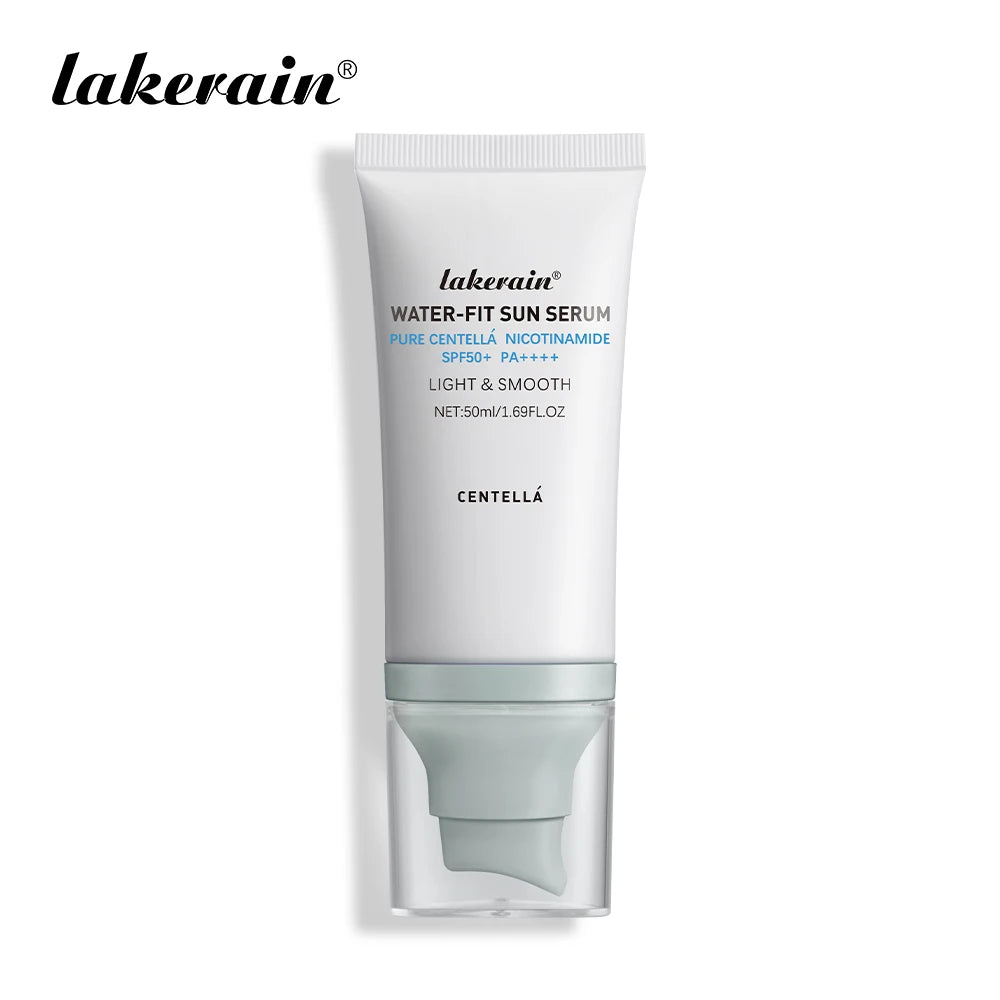 SPF50 Water-Fit Sun Serum – Lightweight Korean Sunscreen with Moisturizing & Oil Control