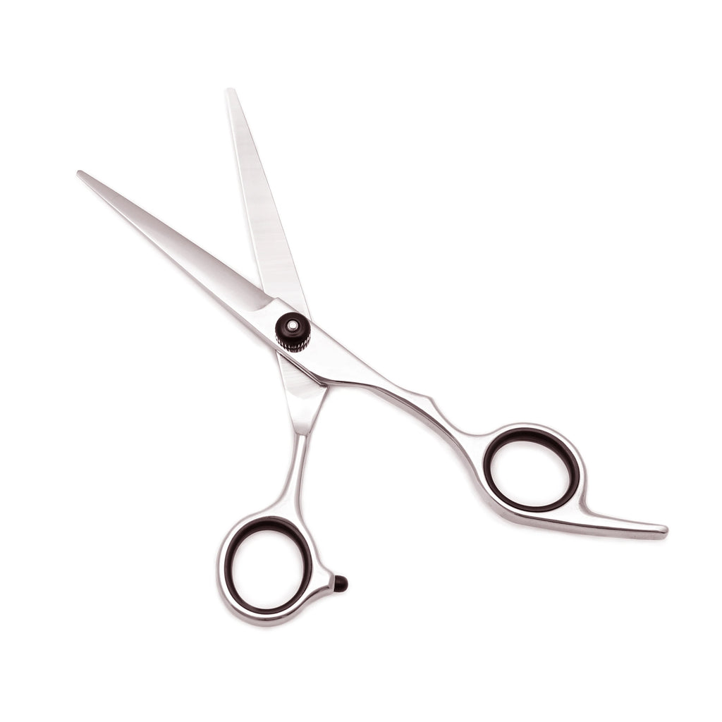 7-Piece 6" Barber Scissors Set – Stainless Steel Hair Cutting & Thinning Shears with Comb & Razor