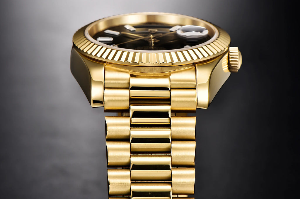 PAGANI DESIGN DD36 Men's Automatic Watch | Rose Gold Luxury Mechanical Sapphire Mirror Wristwatch