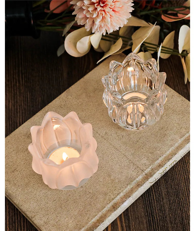 Tulip Glass Aromatherapy Candle Holder