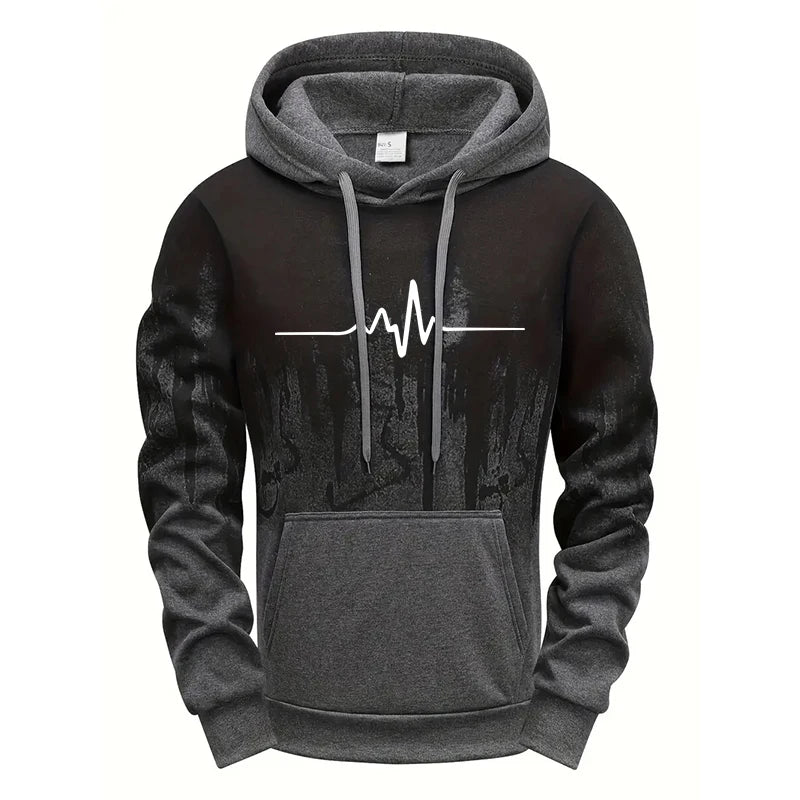Men's High-Quality Hoodie & Sweatpants Set – Versatile Casual Comfort Daily Jogging Tracksuit