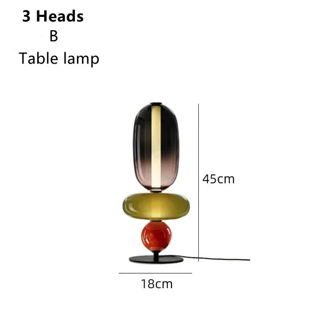 Colored Glass Lamp – Table & Floor Designs
