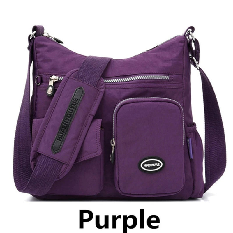 weixier Waterproof Nylon Large Capacity Crossbody Shoulder Tote – Designer Business Handbag for Women