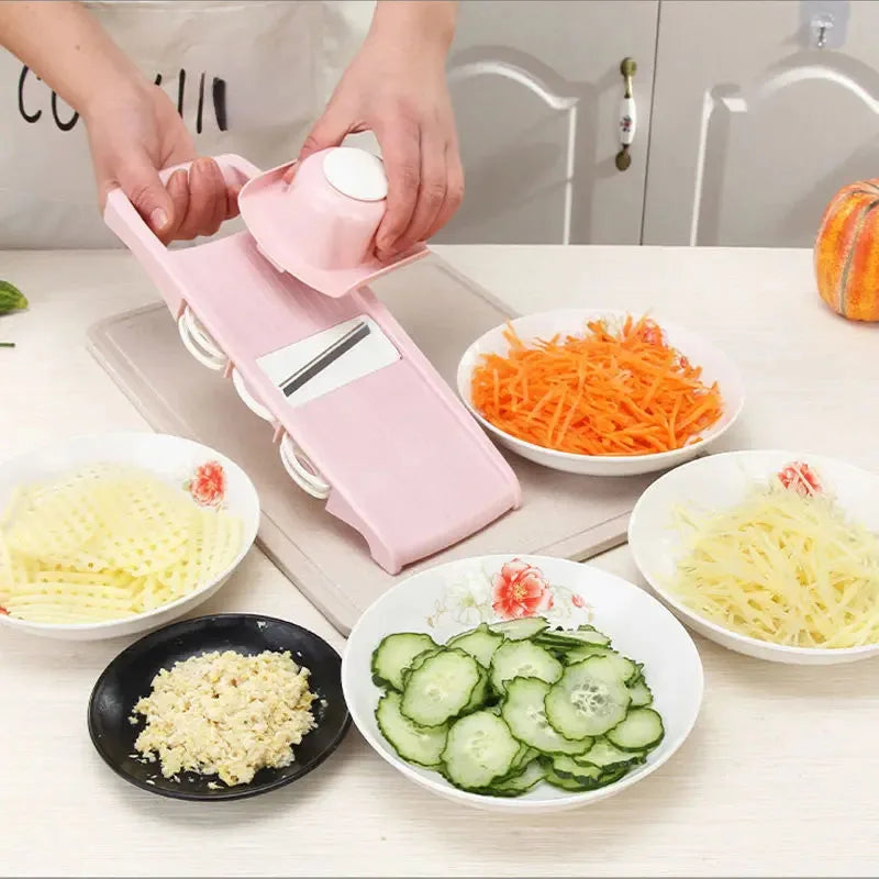 Multifunctional Vegetable Slicer & Julienne Grater