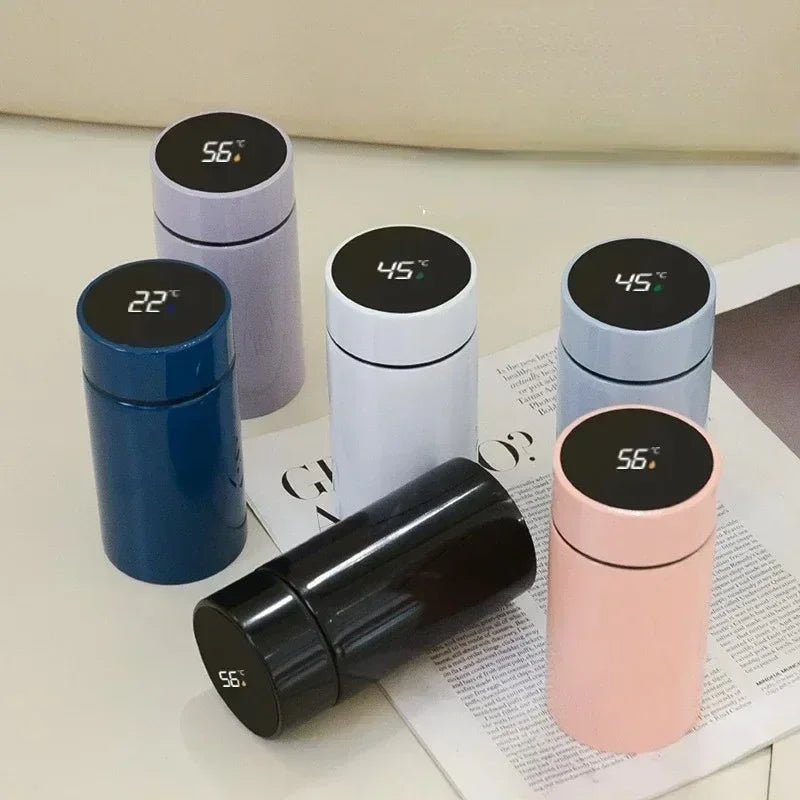 200ml Mini Stainless Steel Vacuum Flask Thermos – Lightweight Insulated Travel Tumbler, 12–24Hr