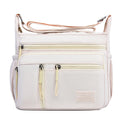 Fashion Women's Crossbody Bag Multi-Pockets High-Quality Waterproof Nylon Large Capacity Shoulder Messenger Handbag