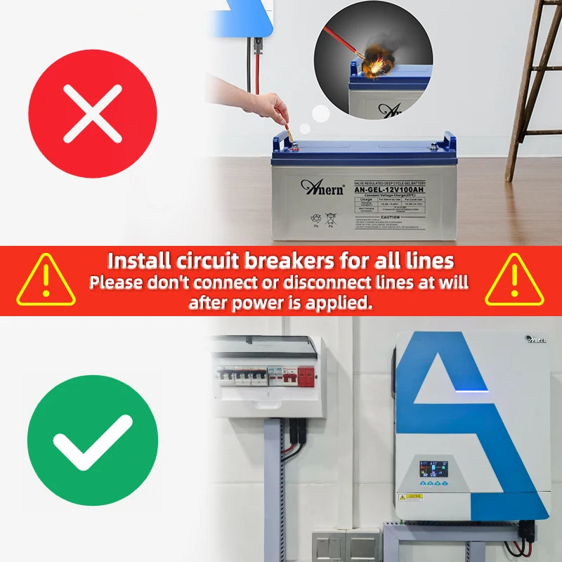 2300W Solar Inverter — Pure Sine Wave Off-Grid Inverter for Solar & Battery Systems