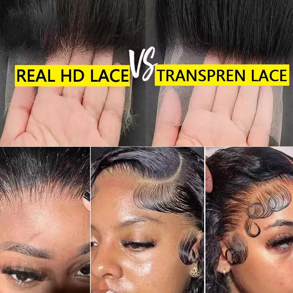 HD Deep Wave Frontal Wig | 13x4 13x6 5x5 Closure Wet & Wavy Water Wave Curly Human Hair for Women