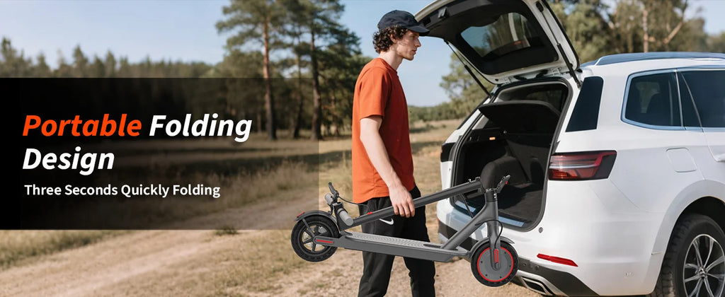 AOVOPRO ES80 Electric Scooter — 350W Motor, 19 MPH, 10.5Ah Battery, Smart App, Foldable