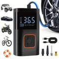 Rechargeable Tire Inflator with Digital Gauge, 150 PSI