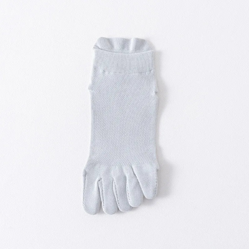 Women's Cotton Toe Socks – Breathable Mesh