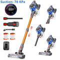 Honki 78KPA Cordless Vacuum Cleaner — LED High Power Wet & Dry Handheld for Pet Hair & Carpet