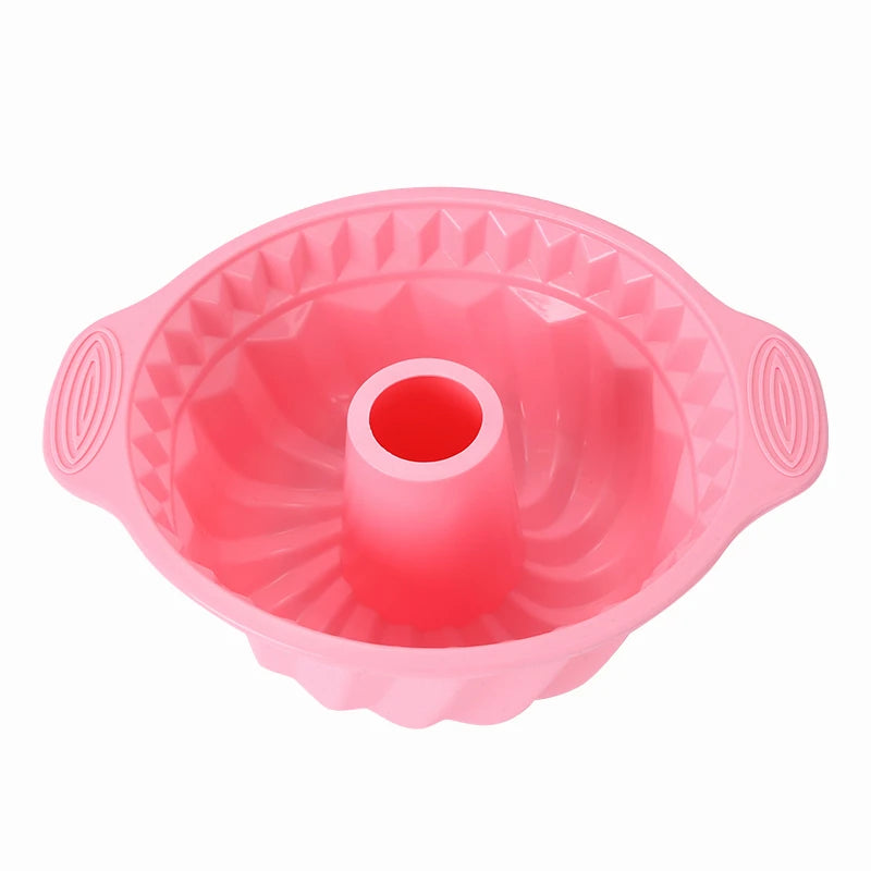Pink Silicone Bakeware – Cake, Muffin & Loaf Molds