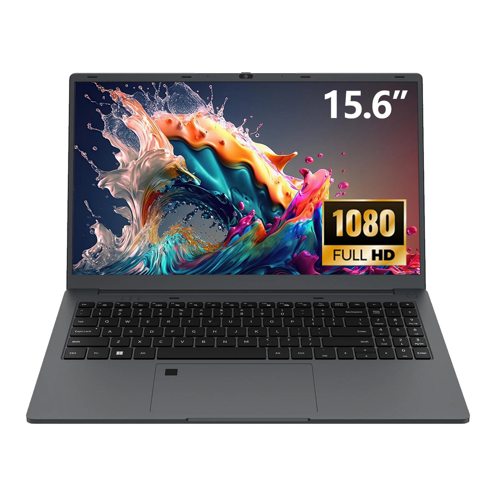 Ninkear A15 Air 15.6" Laptop – AMD Ryzen 3 or Intel N150, Up to 16GB DDR4, 512GB SSD, 180° Hinge, Windows 11