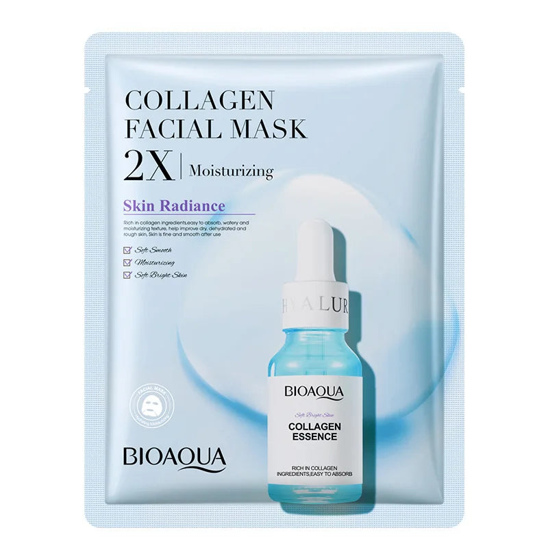 BIOAQUA Centella Collagen Hydrating Face Masks — 20 Pack