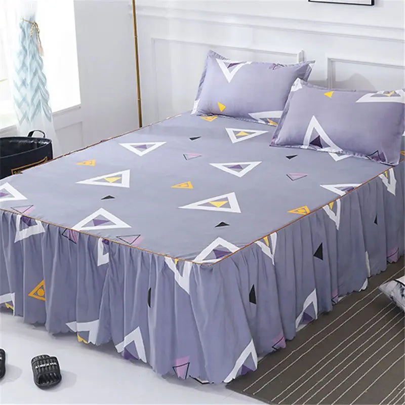Modern Bedspread Mattress Cover – Skin-Friendly Dustproof Bed Cover, Queen & King